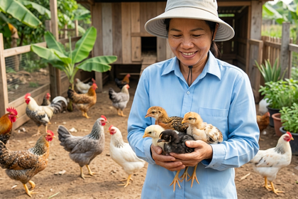 Kinh nghiệm chọn giống gà phù hợp với mô hình chăn nuôi gia đình