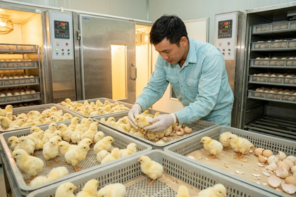 Quá trình ấp nở ảnh hưởng đến chất lượng gà con như thế nào