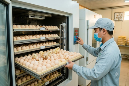 Vì sao kiểm soát nhiệt độ và độ ẩm rất quan trọng khi ấp trứng